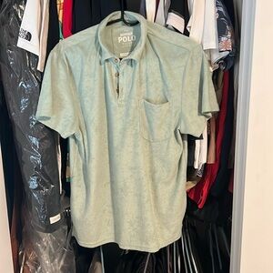 Pool party shirt short sleeve green